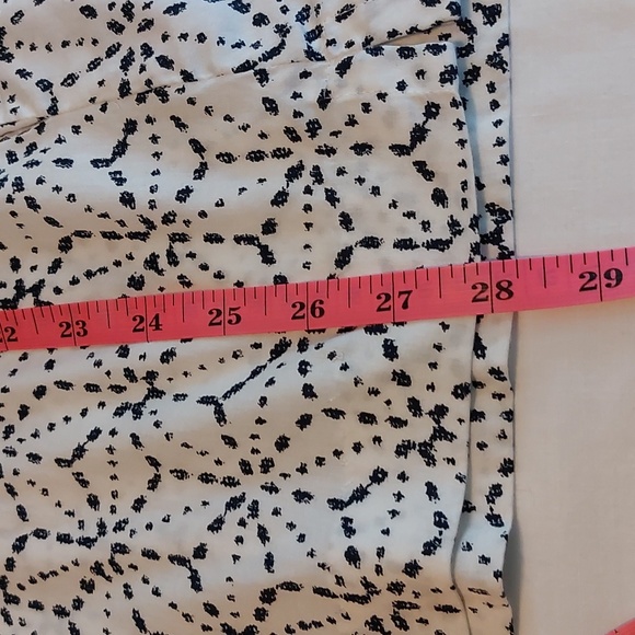 Natori Asagao Button Up Cotton Sateen Blouse White And Black XL NWOT - Picture 11 of 16